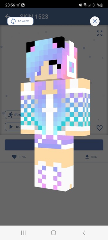 minecraft skin untuk ios